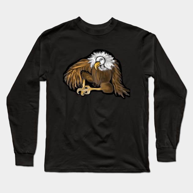 Vulture Long Sleeve T-Shirt by Royal Ease